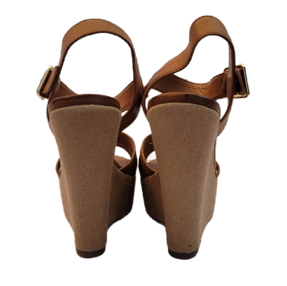 Steve Madden Wrapped Wedge Sandals - Picture 5 of 9